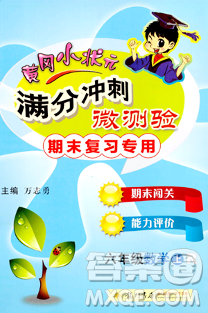 龙门书局2023年秋黄冈小状元满分冲刺微测验期末复习专用六年级数学上册人教版答案 龙门书局2023年秋黄冈小状元满分冲刺微测验期末复习专用六年级数学上册人教版答案