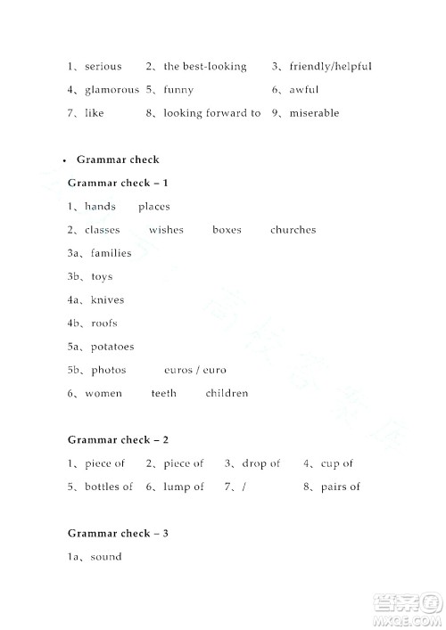 上海外语教育出版社2023高职国际进阶英语综合教程练习册1答案 上海外语教育出版社2023高职国际进阶英语综合教程练习册1答案