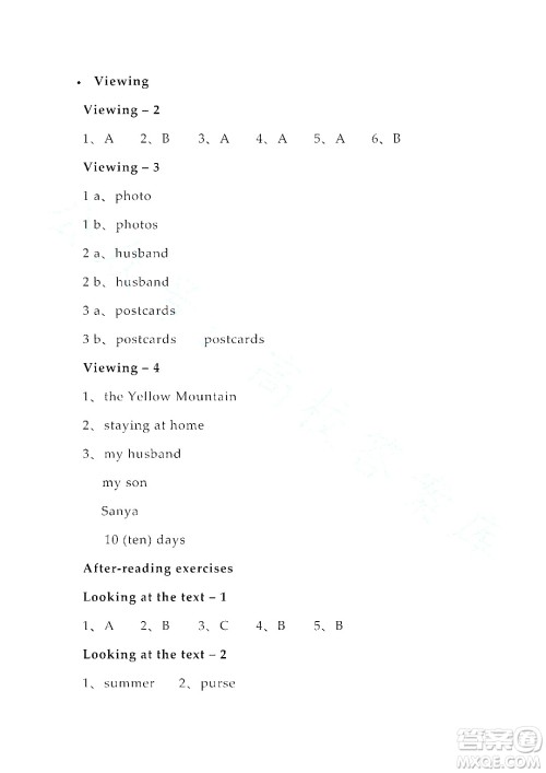 上海外语教育出版社2023高职国际进阶英语综合教程练习册1答案 上海外语教育出版社2023高职国际进阶英语综合教程练习册1答案