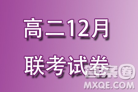 广西贵百河2023-2024学年高二上学期12月新高考月考测试数学试题答案