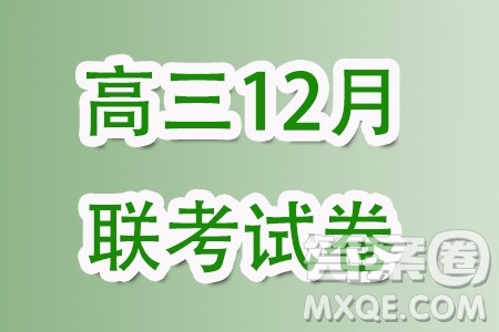 上海市松江区2023学年第一学期期末质量监控试卷高三数学答案