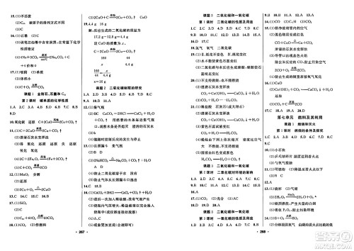 延边人民出版社2023年秋试题优化课堂同步九年级化学上册人教版答案