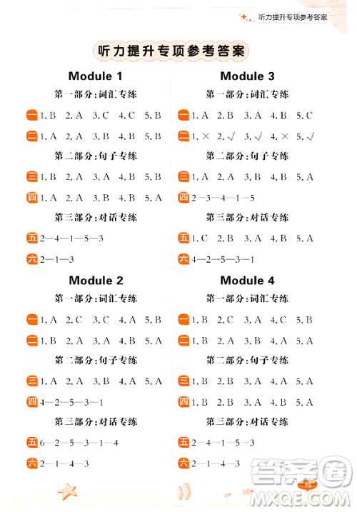 大连出版社2023年秋点石成金金牌每课通一年级英语上册外研版答案