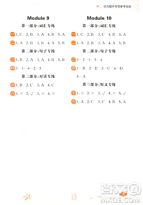 大连出版社2023年秋点石成金金牌每课通一年级英语上册外研版答案