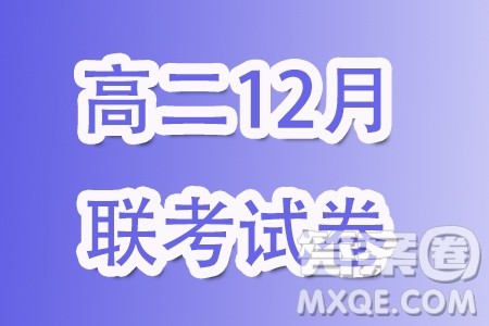安徽县中联盟2023~2024学年高二12月联考数学试题答案