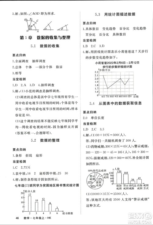 宁夏人民教育出版社2023年秋学练优七年级数学上册沪科版答案