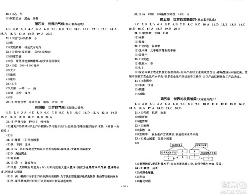 湖南教育出版社2023年秋学科素养与能力提升七年级地理上册湘教版答案 湖南教育出版社2023年秋学科素养与能力提升七年级地理上册湘教版答案