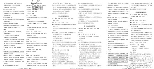 陕西师范大学出版总社有限公司2023年秋小学学霸单元期末标准卷六年级语文上册人教版参考答案