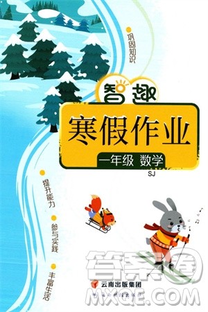 云南科技出版社2024智趣寒假作业一年级数学苏教版参考答案 云南科技出版社2024智趣寒假作业一年级数学苏教版参考答案