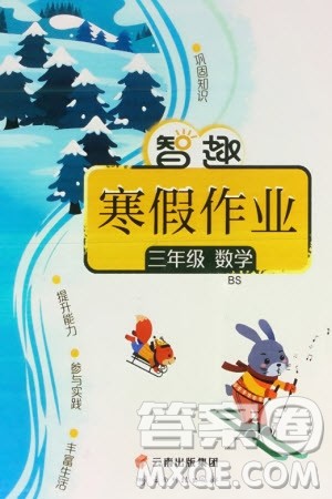 云南科技出版社2024智趣寒假作业三年级数学北师大版参考答案 云南科技出版社2024智趣寒假作业三年级数学北师大版参考答案