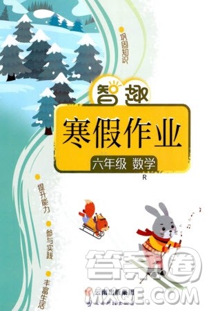 云南科技出版社2024智趣寒假作业六年级数学人教版参考答案 云南科技出版社2024智趣寒假作业六年级数学人教版参考答案