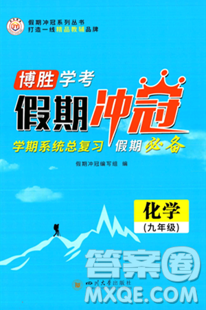 四川大学出版社2024假期冲冠学期系统总复习假期必备九年级化学通用版答案 四川大学出版社2024假期冲冠学期系统总复习假期必备九年级化学通用版答案