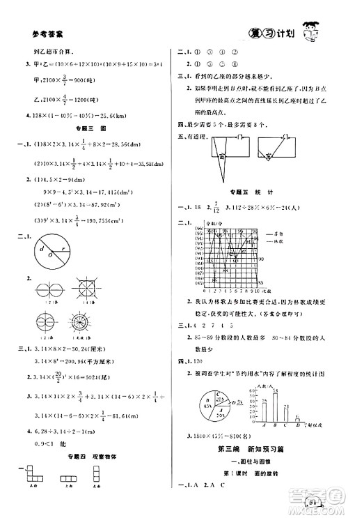 吉林教育出版社2024品至教育假期复习计划期末寒假衔接六年级数学北师大版答案 吉林教育出版社2024品至教育假期复习计划期末寒假衔接六年级数学北师大版答案