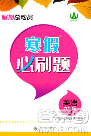 安徽大学出版社2024假期总动员寒假必刷题九年级英语课标版答案