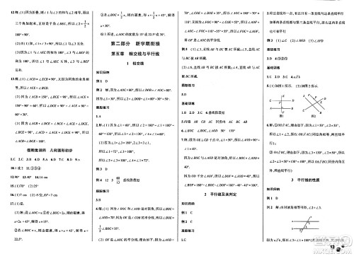 安徽大学出版社2024假期总动员寒假必刷题七年级数学人教版答案