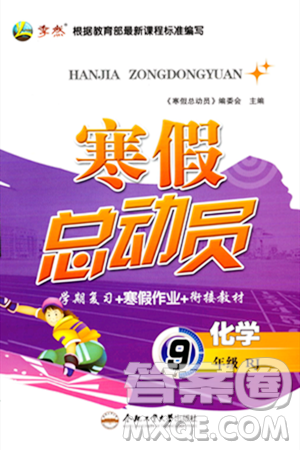 合肥工业大学出版社2024寒假总动员九年级化学人教版答案 合肥工业大学出版社2024寒假总动员九年级化学人教版答案