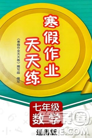 文心出版社2024寒假作业天天练七年级数学通用版参考答案