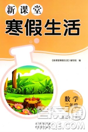 北京教育出版社2024新课堂寒假生活二年级数学苏教版参考答案