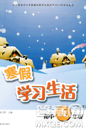 译林出版社2024寒假学习生活九年级合订本通用版答案