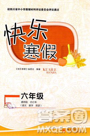 四川大学出版社2024快乐寒假六年级合订本通用版答案