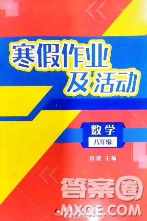 新疆文化出版社2024寒假作业及活动八年级数学通用版参考答案