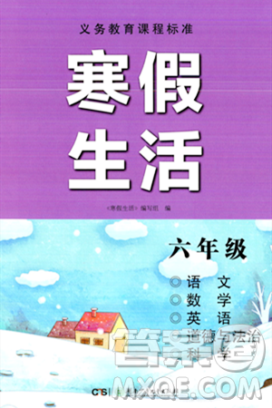 湖南少年儿童出版社2024寒假生活六年级合订本通用版答案