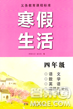 湖南少年儿童出版社2024寒假生活四年级合订本课标版答案