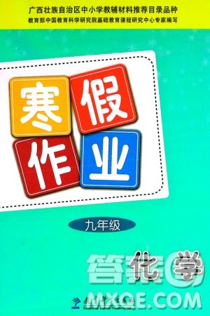教育科学出版社2024寒假作业九年级化学通用版参考答案