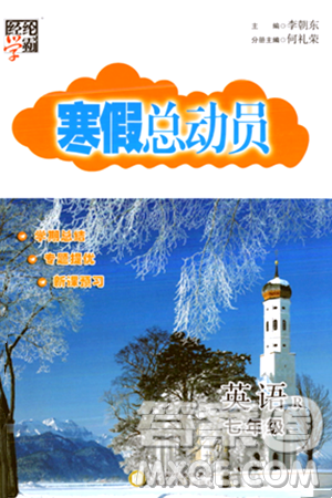 宁夏人民教育出版社2024经纶学霸寒假总动员七年级英语人教版答案