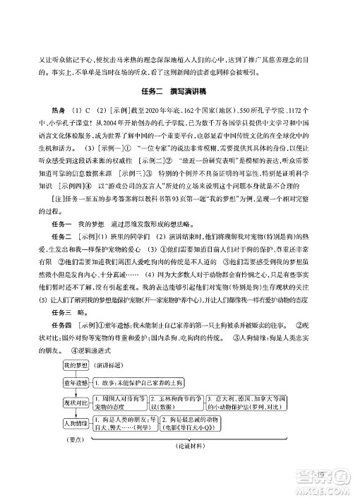 浙江教育出版社2024年春语文作业本八年级语文下册人教版答案 浙江教育出版社2024年春语文作业本八年级语文下册人教版答案
