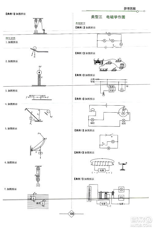 湖南教育出版社2024年春学法大视野九年级物理下册教科版答案 湖南教育出版社2024年春学法大视野九年级物理下册教科版答案