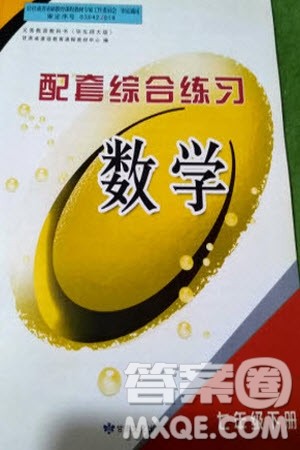 甘肃文化出版社2024年春配套综合练习七年级数学下册华师大版参考答案