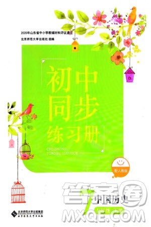 北京师范大学出版社2024年春初中同步练习册七年级历史下册人教版参考答案