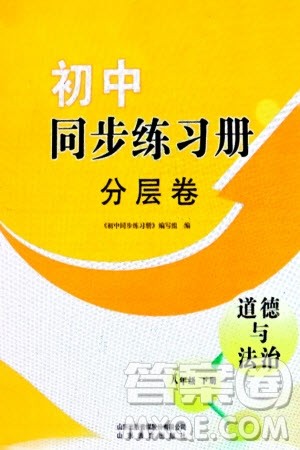山东教育出版社2024年春初中同步练习册分层卷八年级道德与法治下册通用版参考答案