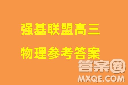 浙江强基联盟2024届高三下学期3月份联考物理试题参考答案