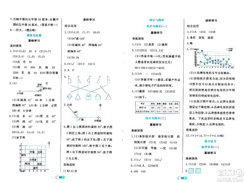 黑龙江教育出版社2024年春资源与评价六年级数学下册人教版答案