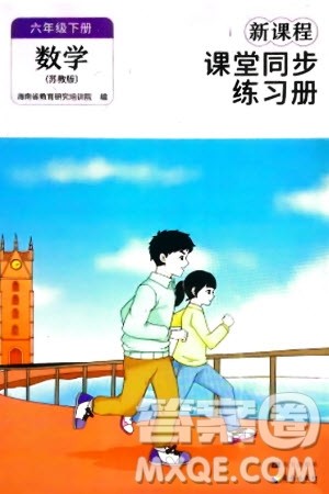海南出版社2024年春新课程课堂同步练习册六年级数学下册苏教版参考答案 海南出版社2024年春新课程课堂同步练习册六年级数学下册苏教版参考答案