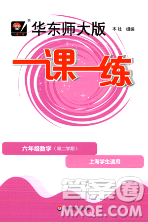 华东师范大学出版社2024年春华东师大版一课一练六年级数学下册华师版上海专版答案
