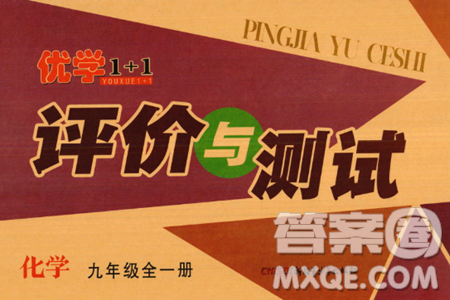 新疆青少年出版社2024年春优学1+1评价与测试九年级化学下册通用版答案