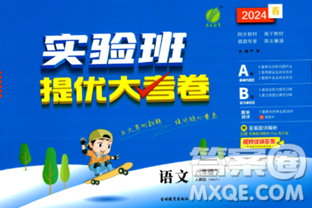吉林教育出版社2024年春实验班提优大考卷六年级语文下册人教版答案 吉林教育出版社2024年春实验班提优大考卷六年级语文下册人教版答案