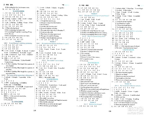 延边人民出版社2024年春优秀生作业本六年级英语下册外研版答案 延边人民出版社2024年春优秀生作业本六年级英语下册外研版答案