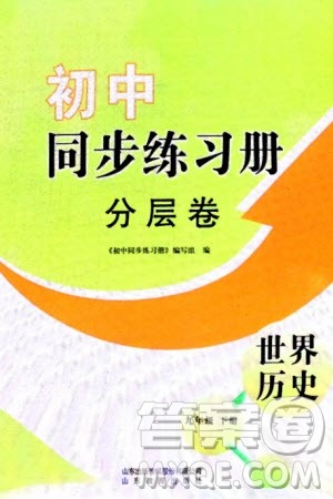山东教育出版社2024年春初中同步练习册分层卷九年级历史下册通用版参考答案 山东教育出版社2024年春初中同步练习册分层卷九年级历史下册通用版参考答案