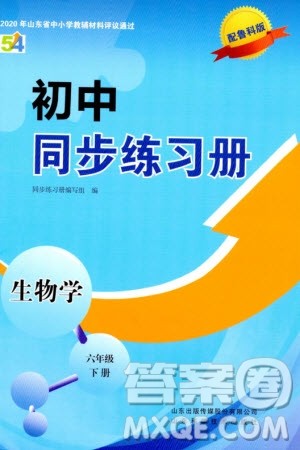 山东科学技术出版社2024年春初中同步练习册六年级生物下册五四制鲁科版参考答案 山东科学技术出版社2024年春初中同步练习册六年级生物下册五四制鲁科版参考答案