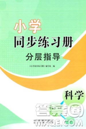 山东教育出版社2024年春小学同步练习册分层指导六年级科学下册通用版参考答案