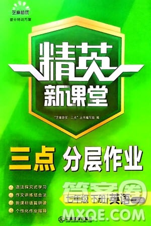 江西教育出版社2024年春精英新课堂三点分层作业七年级英语下册人教版参考答案