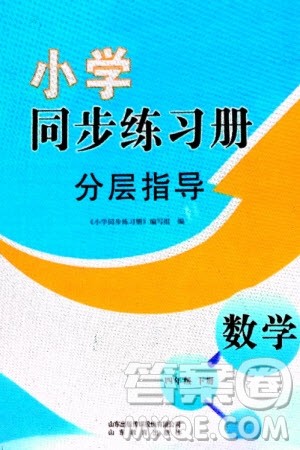 山东教育出版社2024年春小学同步练习册分层指导四年级数学下册通用版参考答案