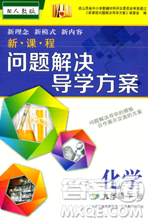 山西教育出版社2024年春新课程问题解决导学方案九年级化学下册人教版答案