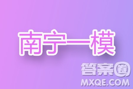 南宁市2024届普通高中毕业班第一次适应性测试数学答案 南宁市2024届普通高中毕业班第一次适应性测试数学答案