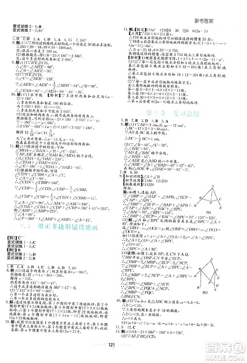 湖南教育出版社2024年春学法大视野七年级数学下册华东师大版答案 湖南教育出版社2024年春学法大视野七年级数学下册华东师大版答案
