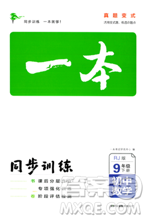 湖南教育出版社2024年春一本同步训练九年级数学下册人教版答案